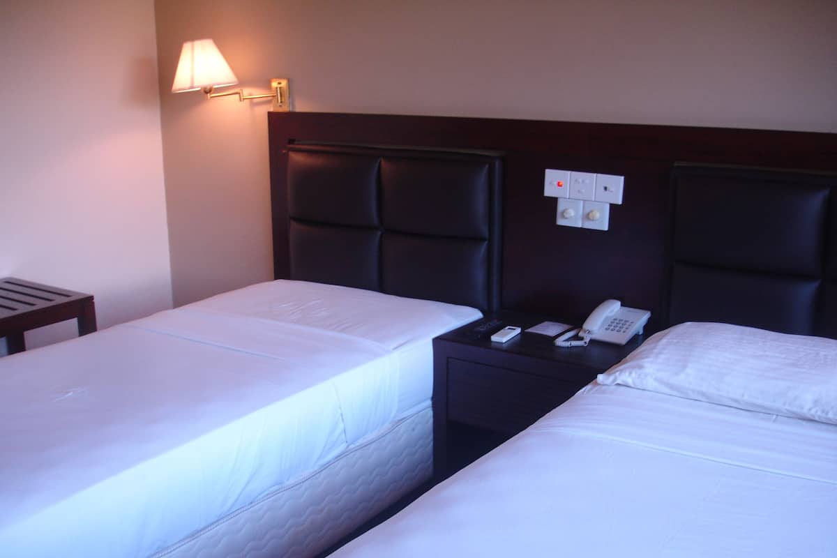 Deluxe-Doppel- oder -Zweibettzimmer | Minibar, Zimmersafe, Schreibtisch, Zustellbetten