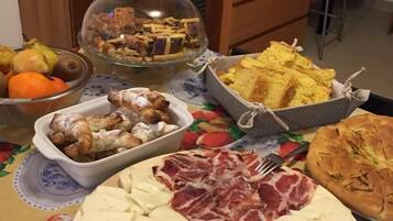 Daily local cuisine breakfast (EUR 5 per person)