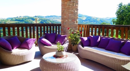 Terrace/patio. B&B da Vi.Vì