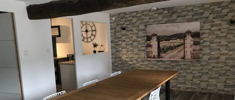 Cottage, en-suite badkamer (La Grangette en Bourgogne) | Restaurant