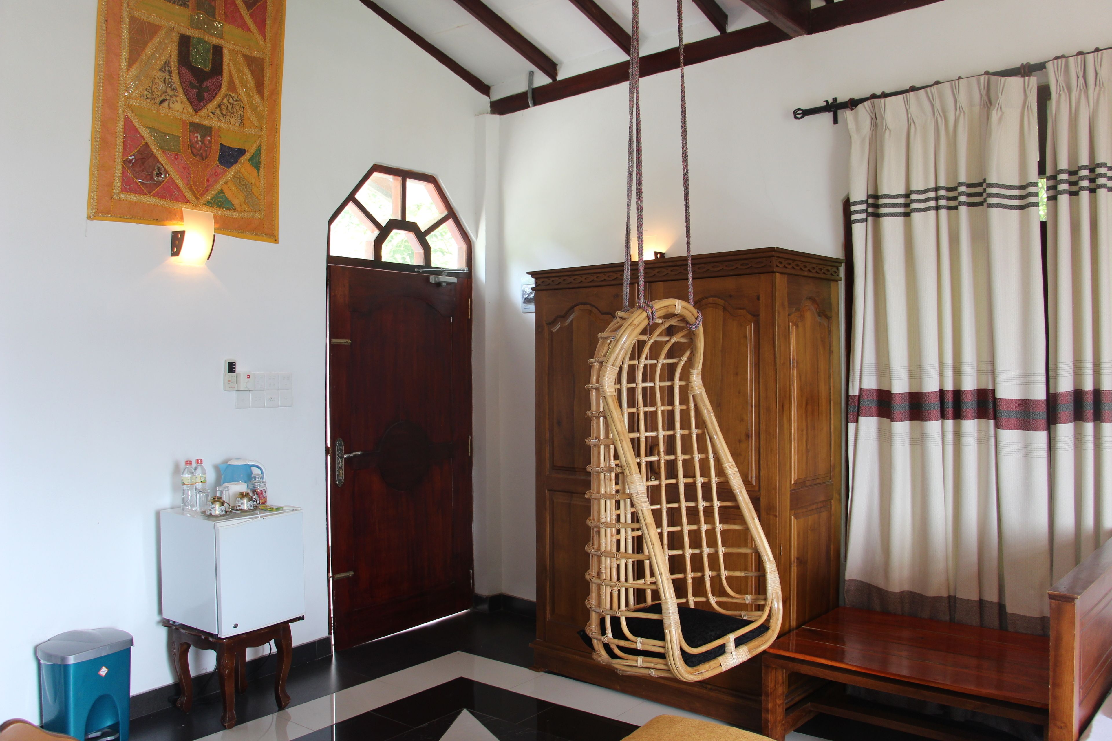 suite | living area | 32-inch led tv with cable channels, tv, pay films