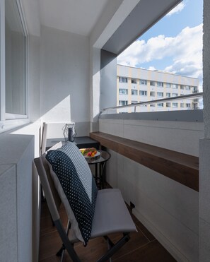 Business Apartment | Balcony - P&O Apartments Zgoda (Warsaw)