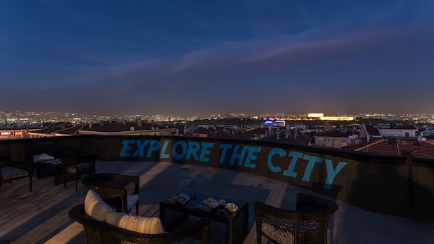 View from property - Inn14 Hostel (Ankara)