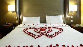 Minibar, in-room safe, desk, blackout drapes