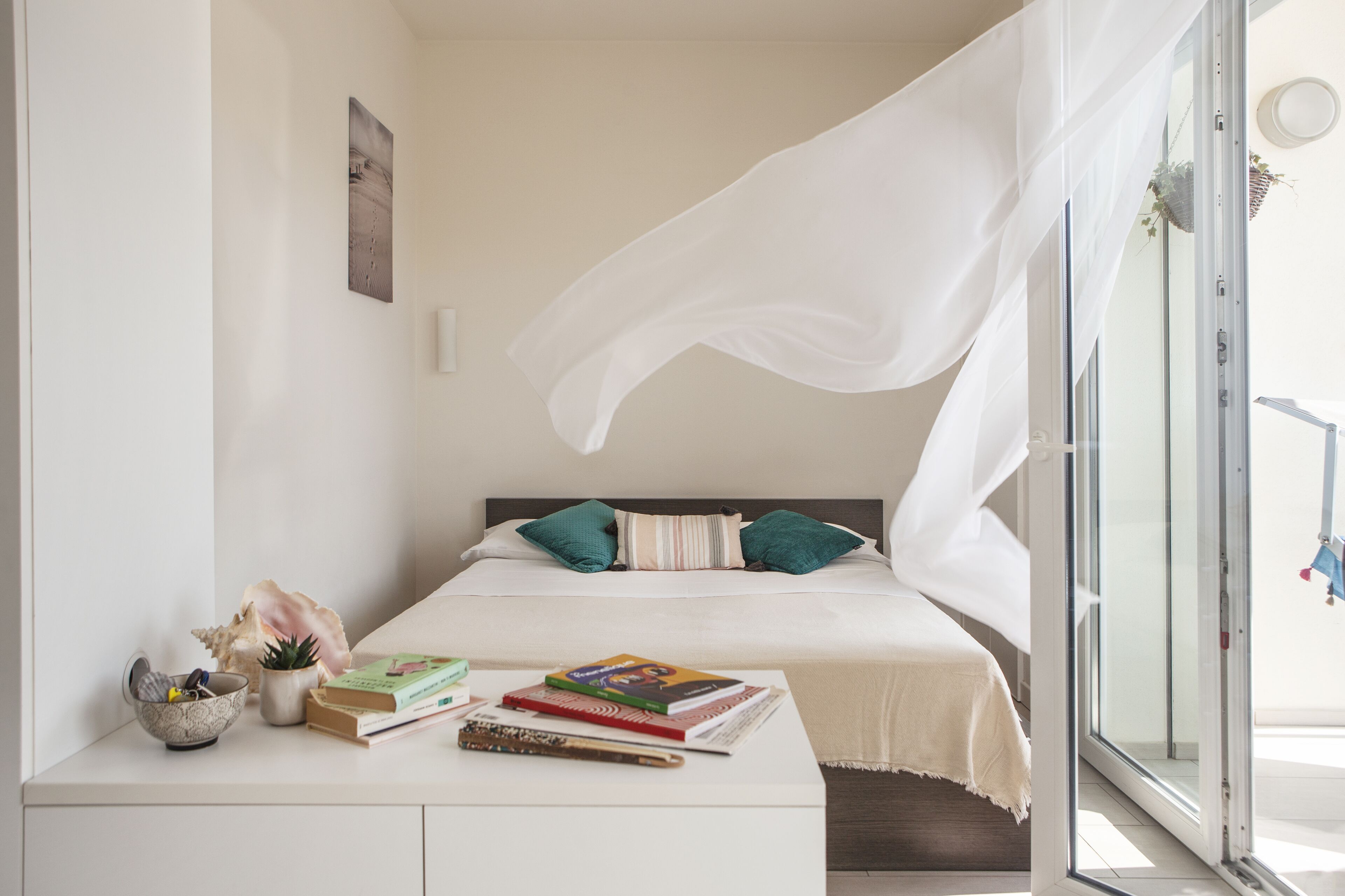Monolocale Deluxe, balcone | Biancheria da letto di alta qualità, una cassaforte in camera