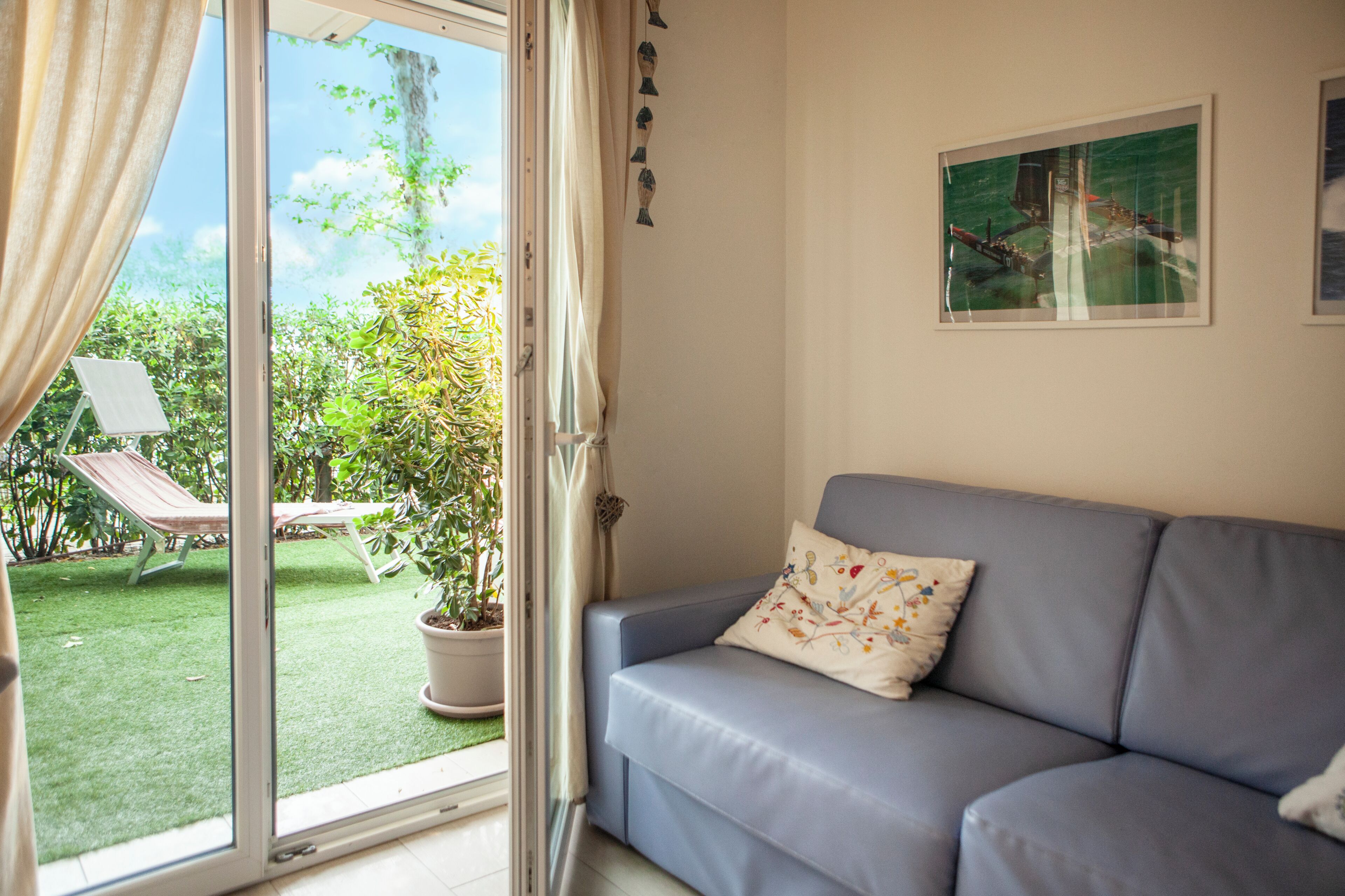 Comfort Apartment, 1 Bedroom, Garden View, Ground Floor | Living area