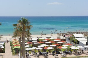 Blick von der Unterkunft