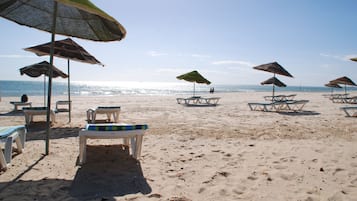 On the beach