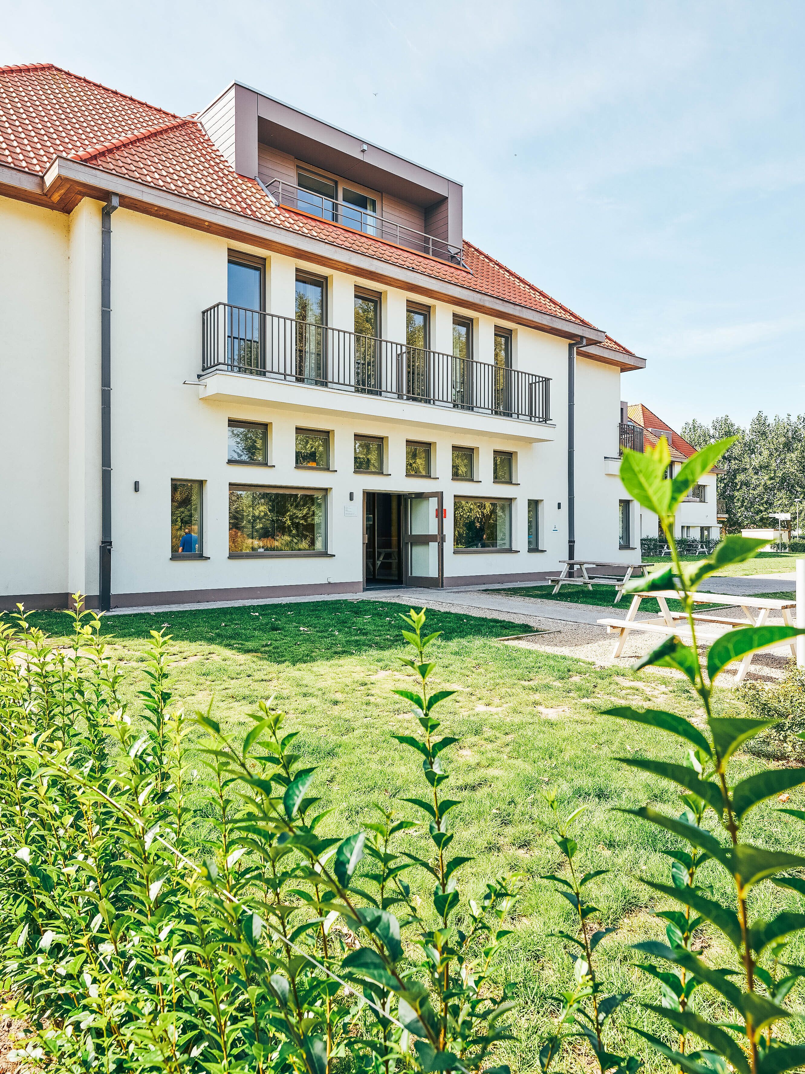 Façade de l’hébergement