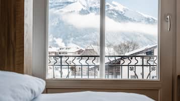 Blick auf die Berge