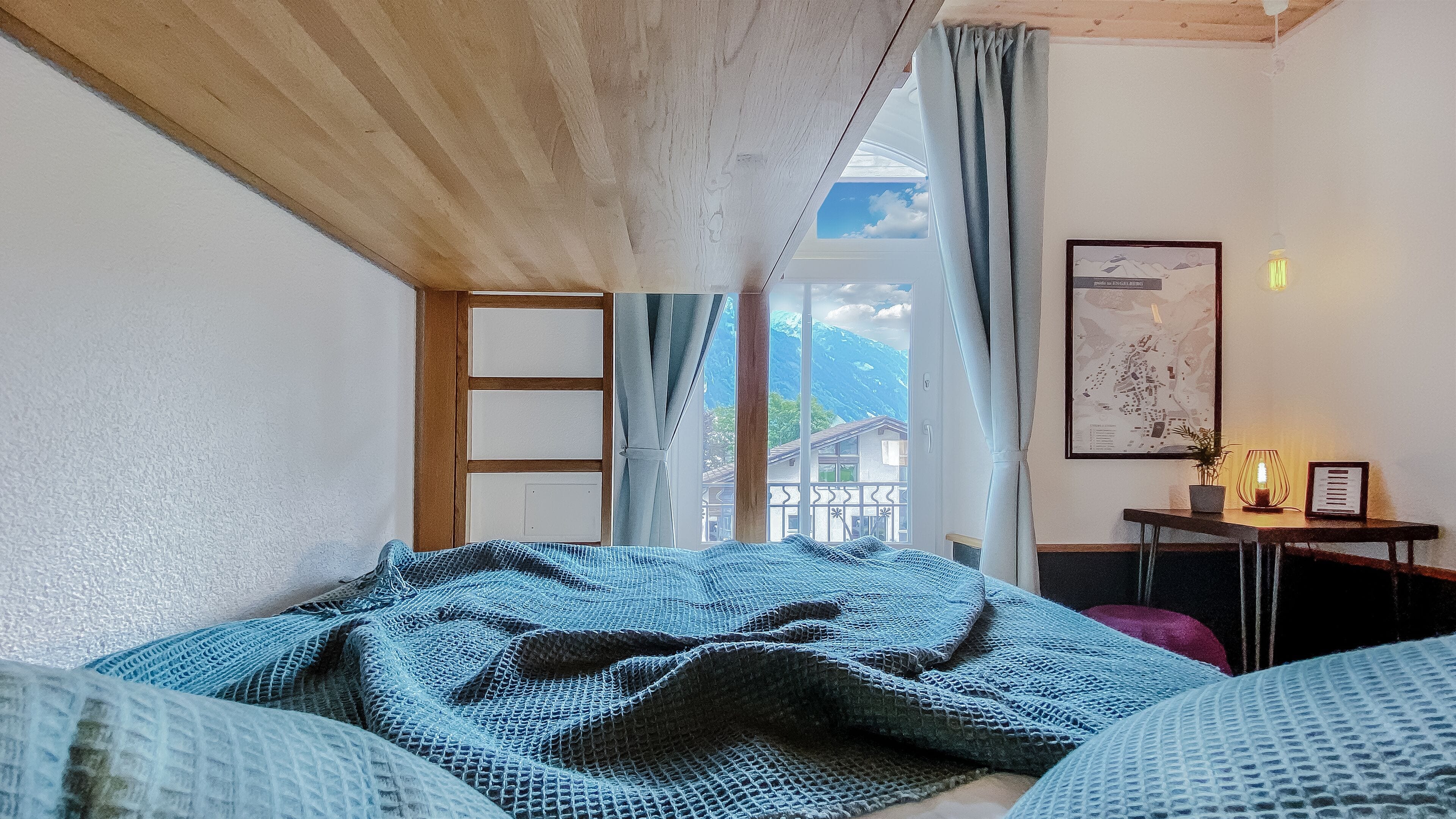 Kamar Double atau Twin, kamar mandi pribadi (Adventurer) | Brankas, tirai kedap cahaya, kedap suara, dan Wi-Fi gratis