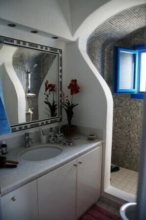 別墅, 2 間臥室, 海景 | 浴室 | 淋浴設備、吹風機