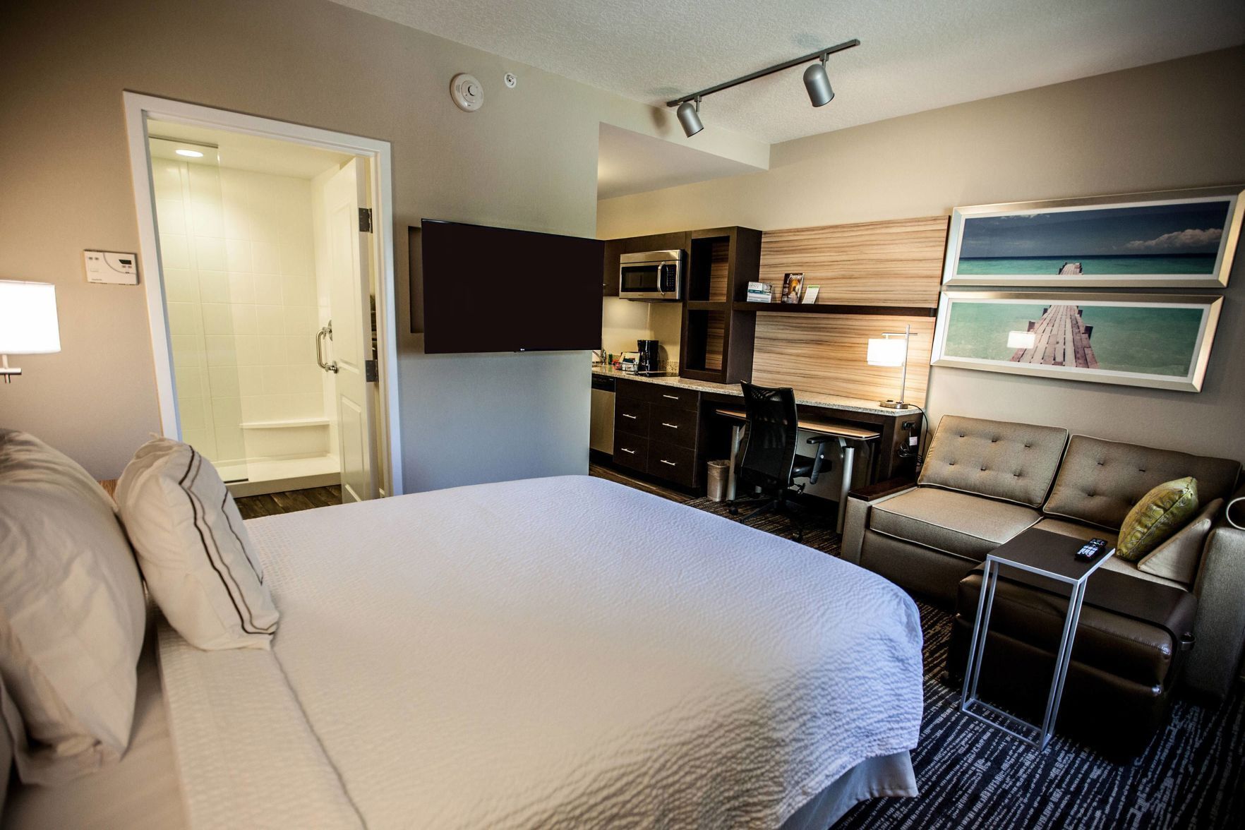 In-room safe, desk, laptop workspace, iron/ironing board