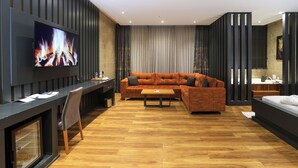 Studiosuite – deluxe | Oppholdsområde