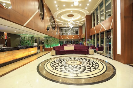 Sala de estar en el lobby