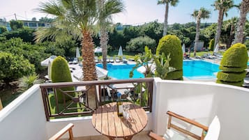Studio, Balkon, Poolblick | Balkon