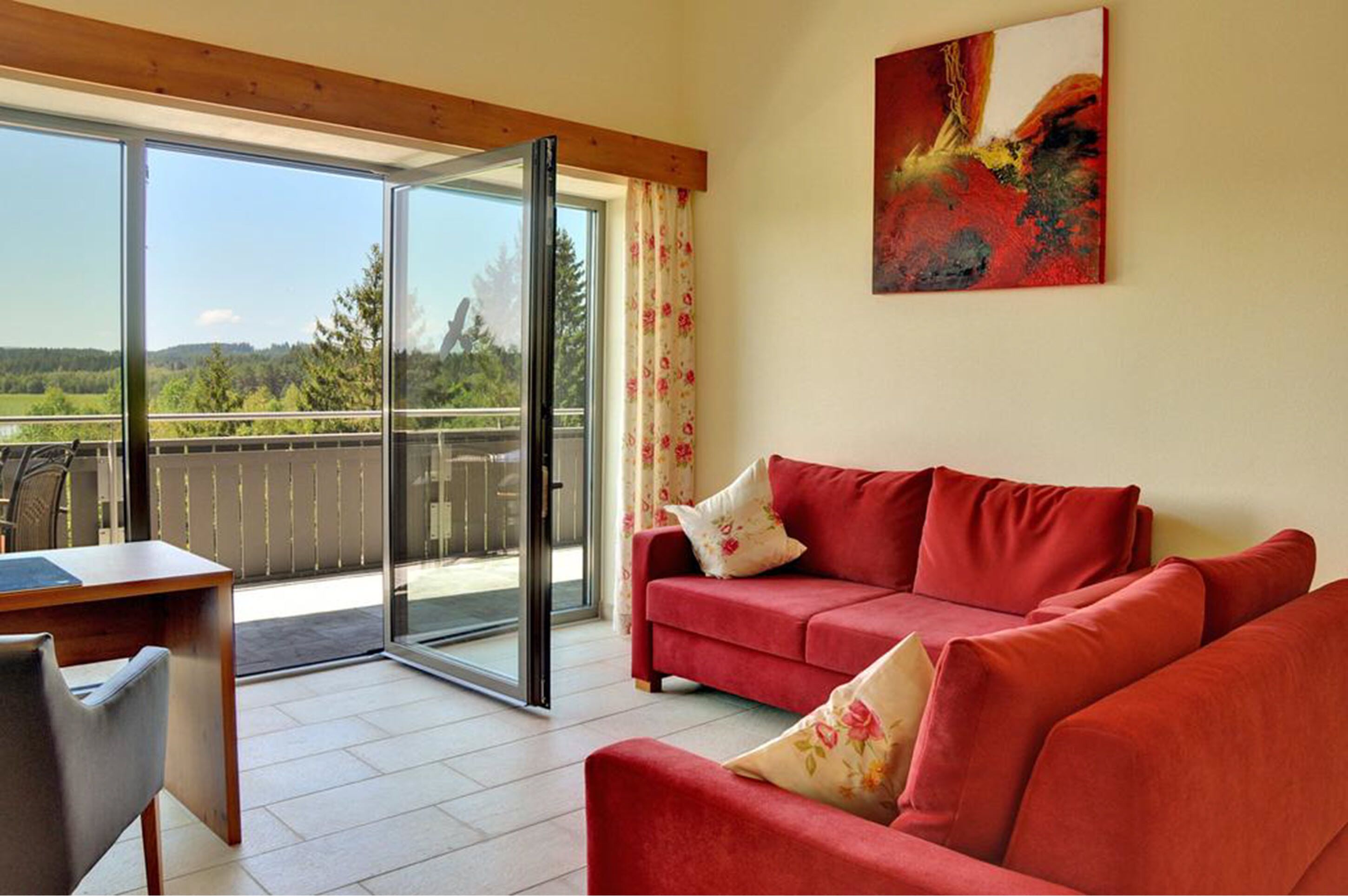 superior double room, lake view | desk, free cots/infant beds, free wifi, bed sheets