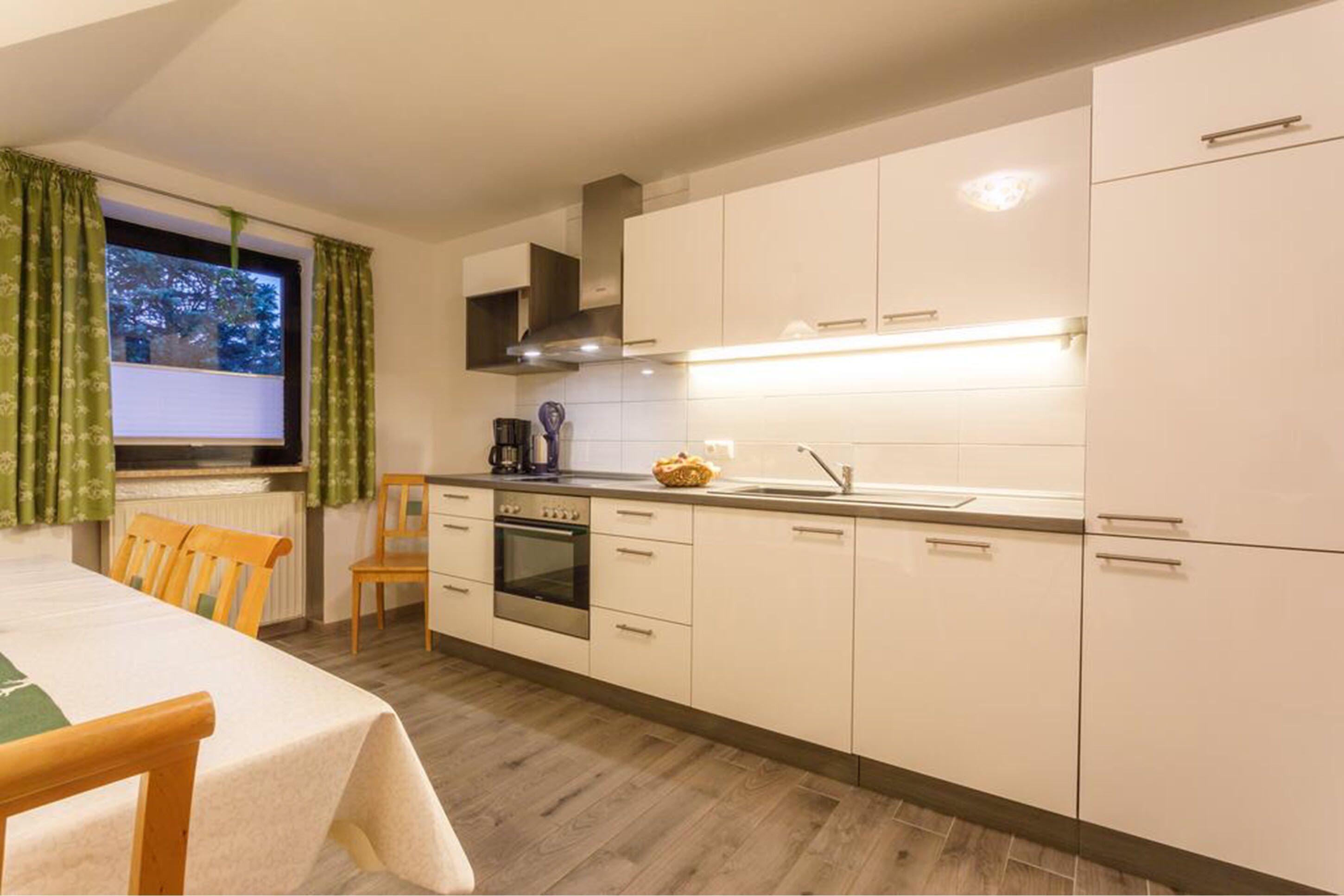 apartment | private kitchen | fridge, oven, stovetop, coffee/tea maker