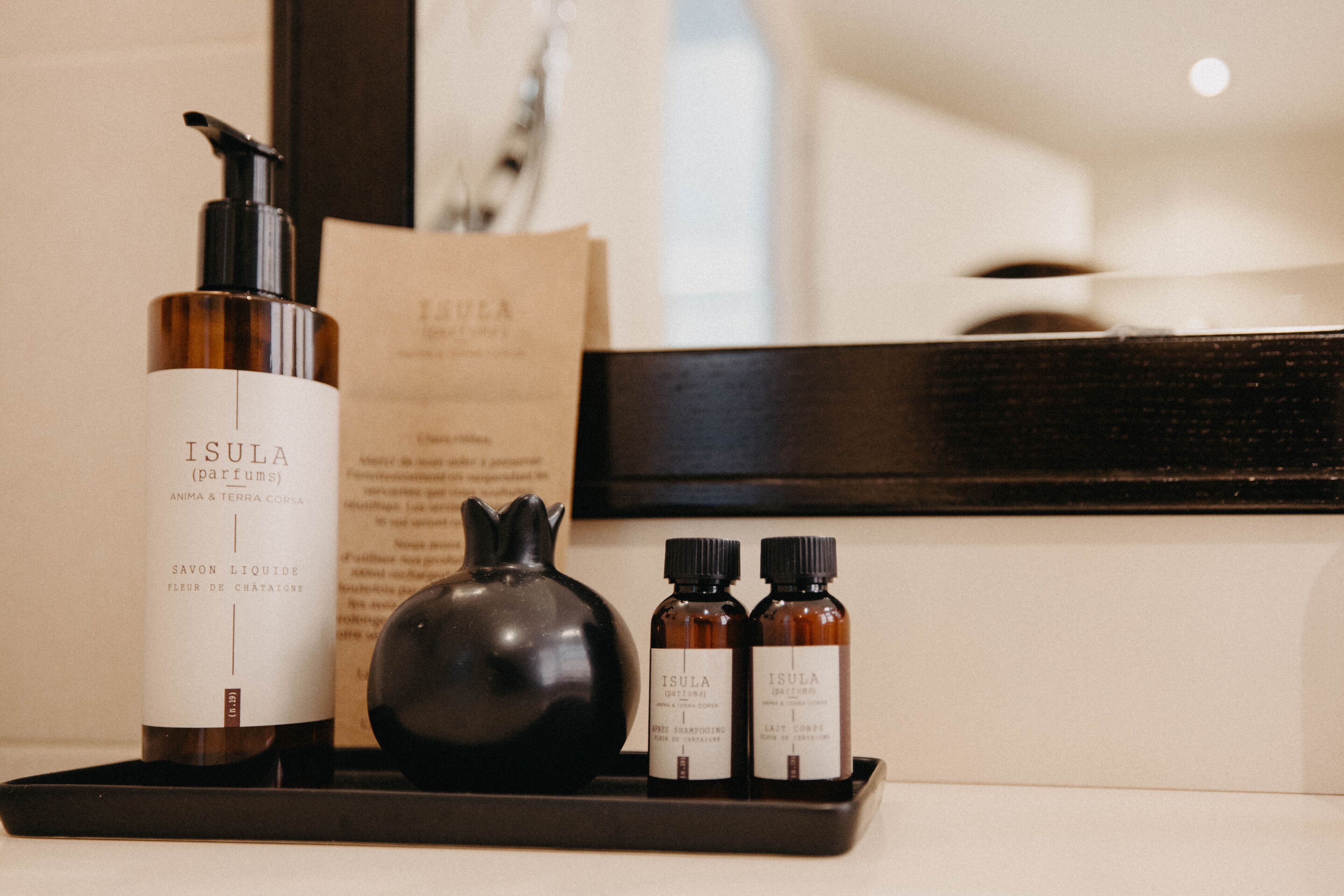 separate bathtub and shower, free toiletries, hair dryer, bathrobes