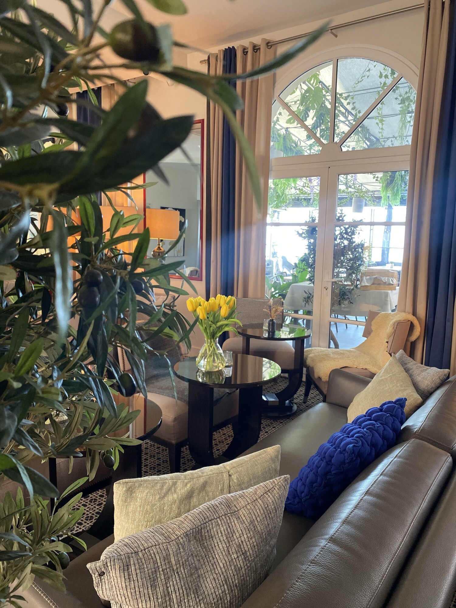 Lobby sitting area