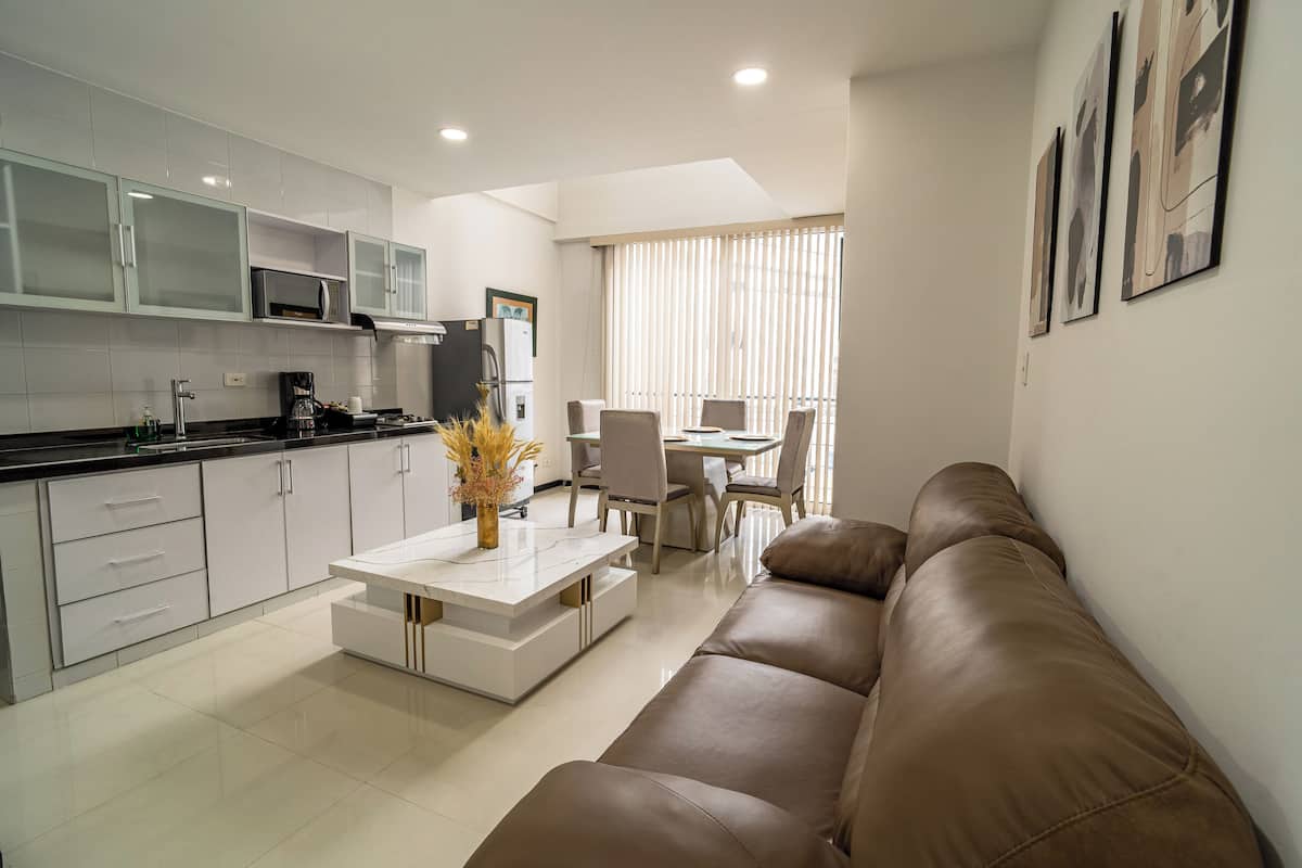 Elite Studio Suite | Living area | LED TV