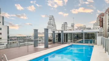 Seasonal outdoor pool