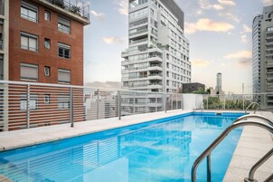 Seasonal outdoor pool
