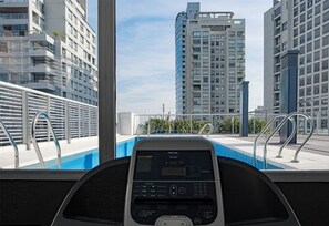 Seasonal outdoor pool