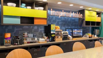 Desayuno para llevar incluido todos los días