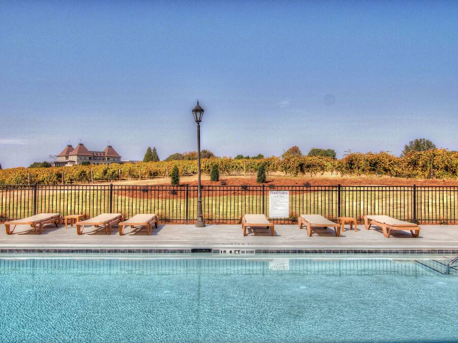 Seasonal outdoor pool