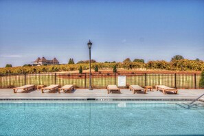 Seasonal outdoor pool