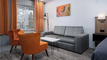 Deluxe-Zimmer, 1 King-Bett | Schreibtisch, schallisolierte Zimmer, Bügeleisen/Bügelbrett