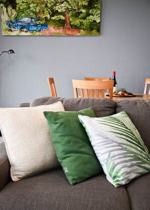 2 Bedroom Apartment | Down comforters, in-room safe, blackout drapes, soundproofing - Mansfield Apartments (Mansfield)