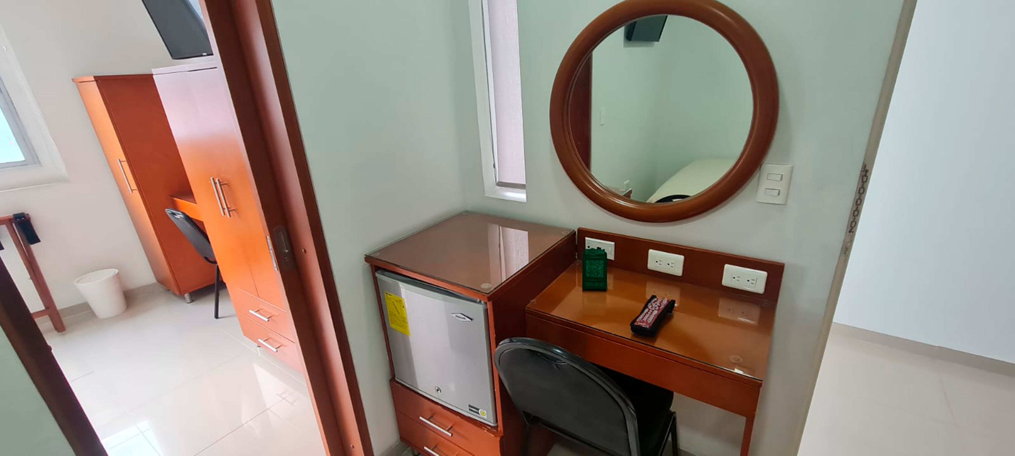 superior quadruple room | minibar, in-room safe, desk, laptop workspace