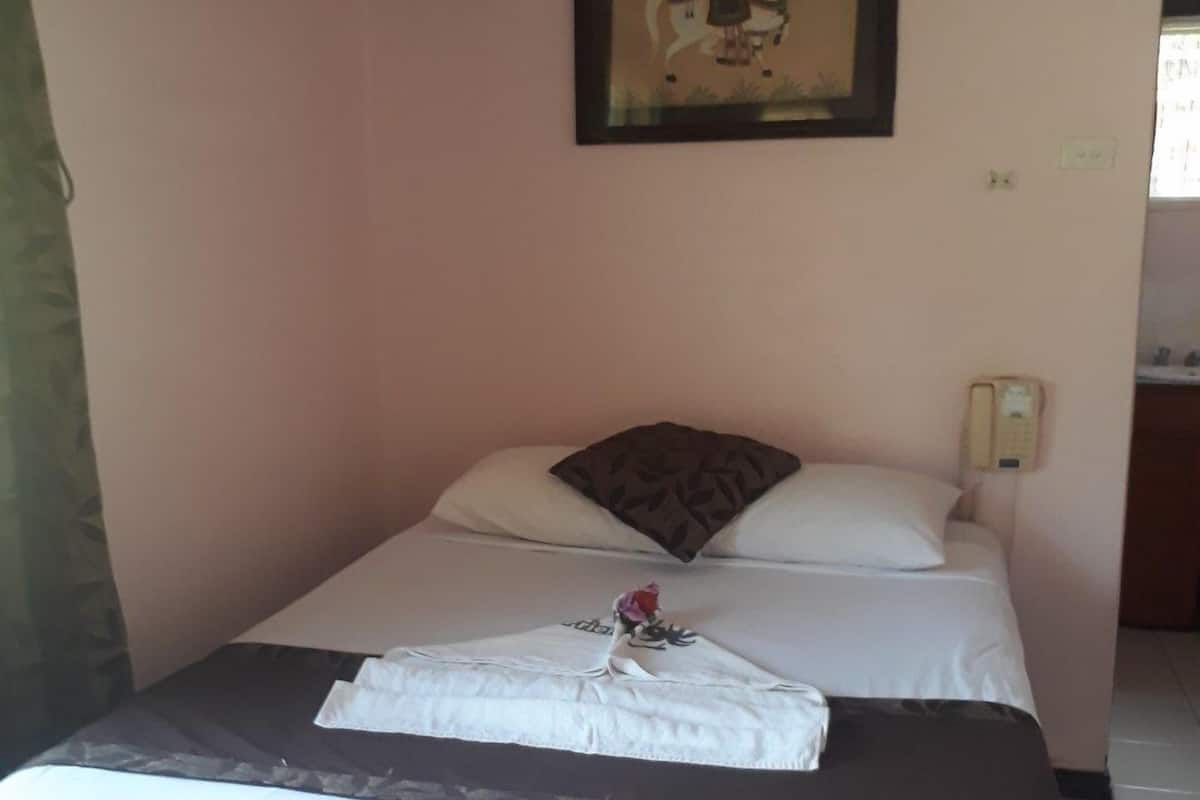 Camera Standard, 1 letto matrimoniale | 1 camera, una scrivania, ferro/asse da stiro, lenzuola