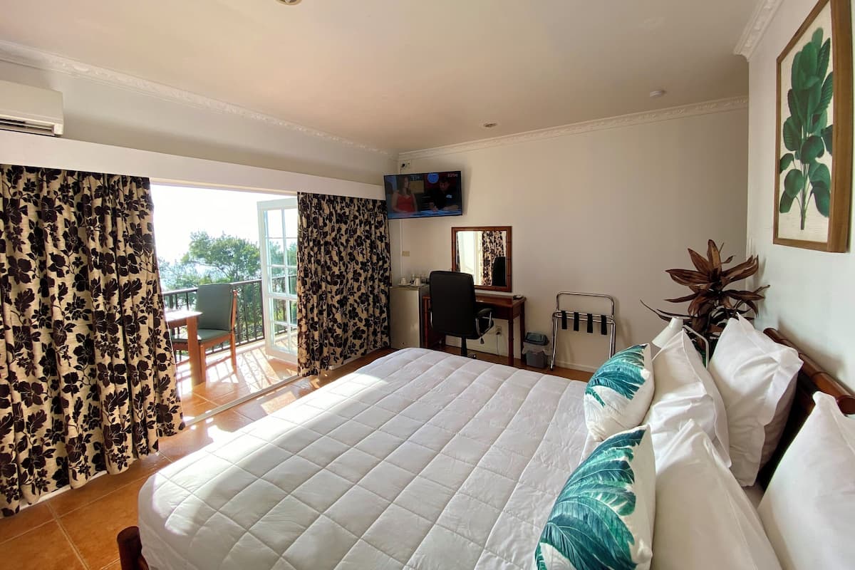 Deluxe-Doppelzimmer, Balkon, Meerblick
