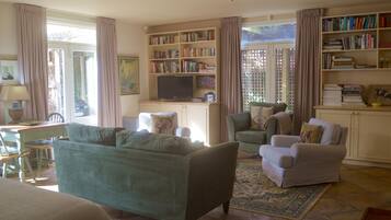 Athelney Cottage | Living area | LCD TV, DVD player