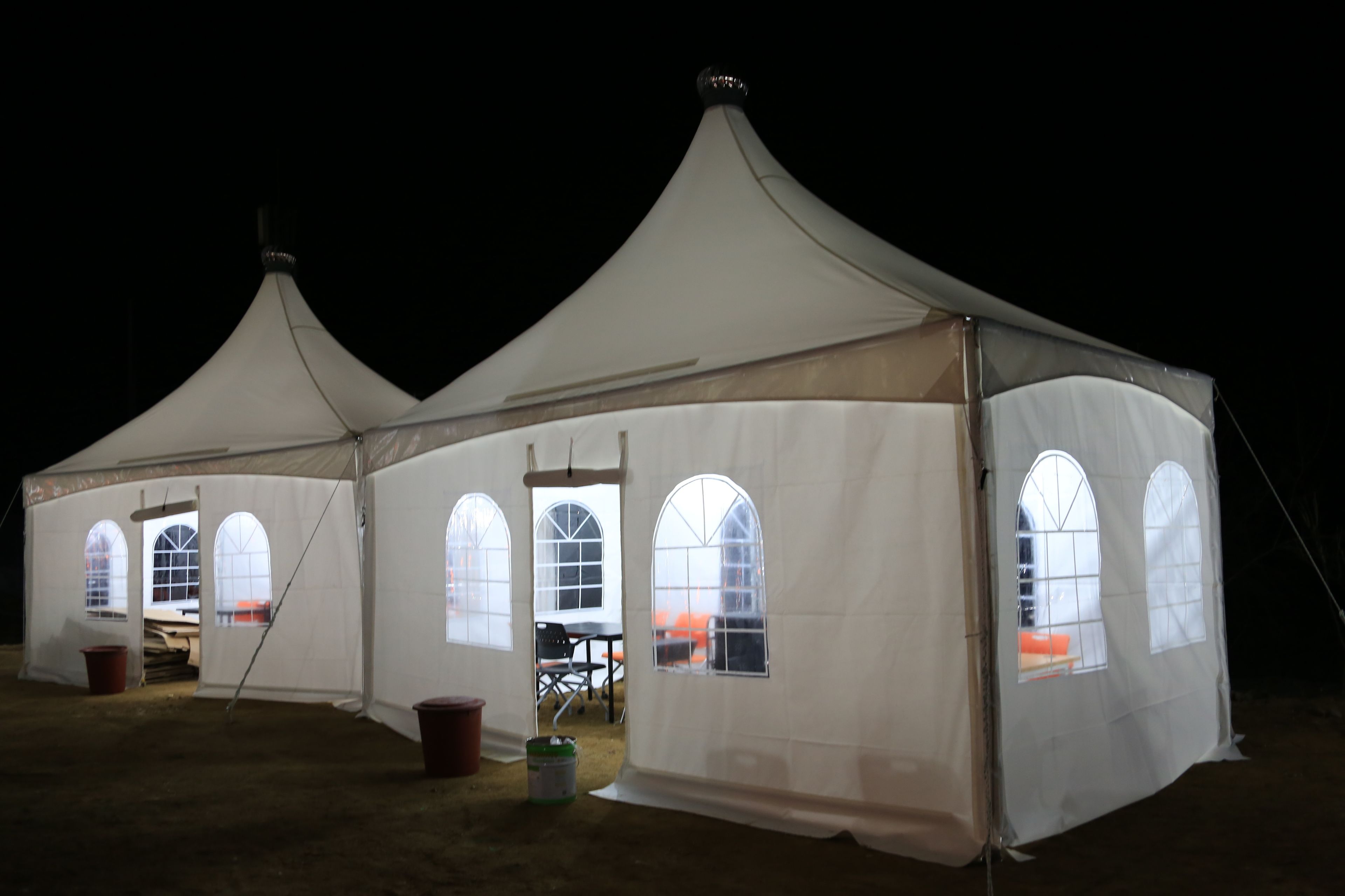 숙박 시설 구내