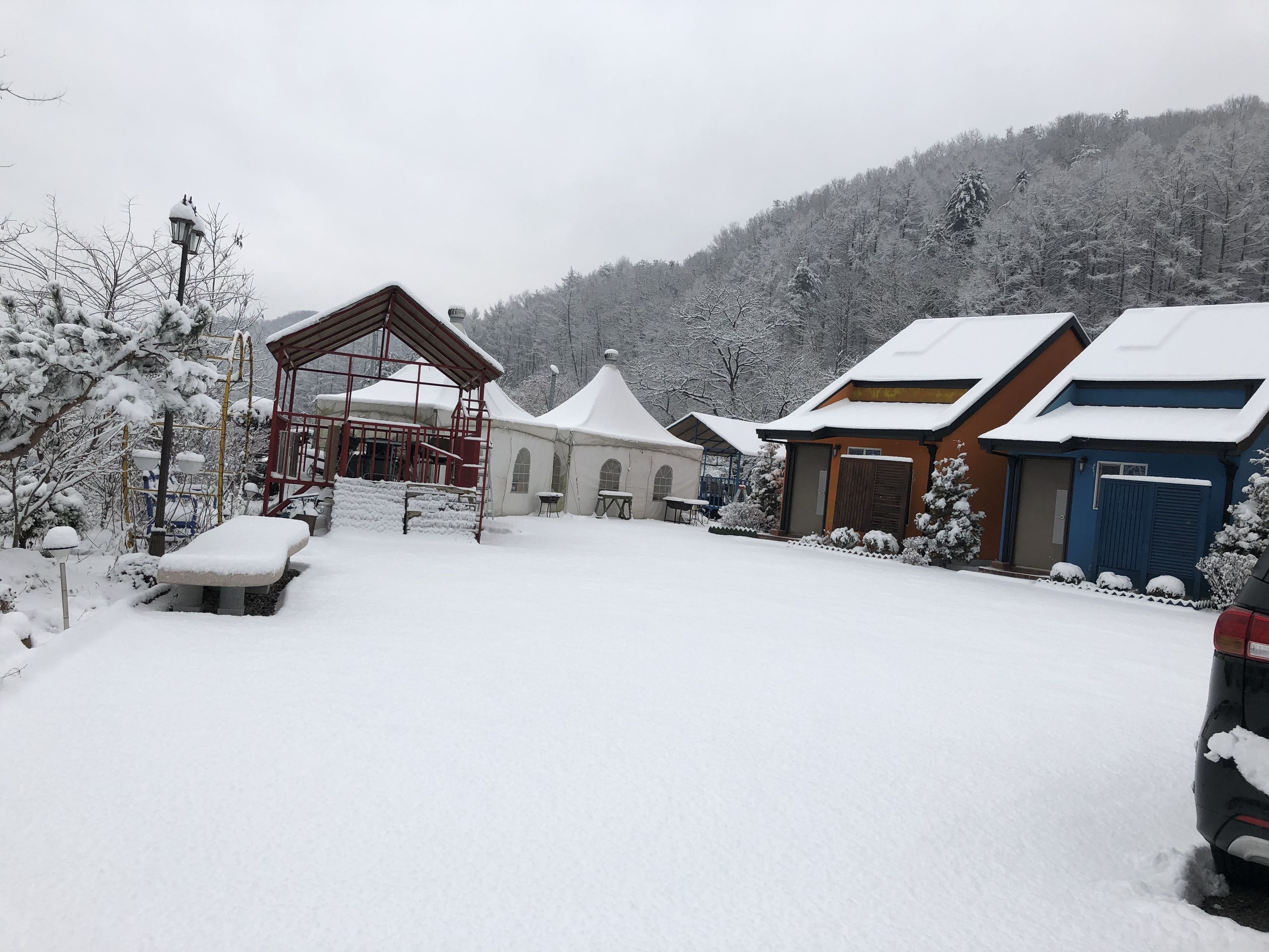 더블룸, 분사식 욕조 | 객실에서 보이는 전망