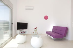 Villa, 2 Bedrooms, Private Pool | Living area - Dream View Villas (Lefkada)
