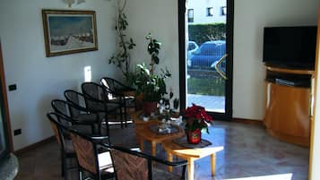 Sala de estar en el lobby