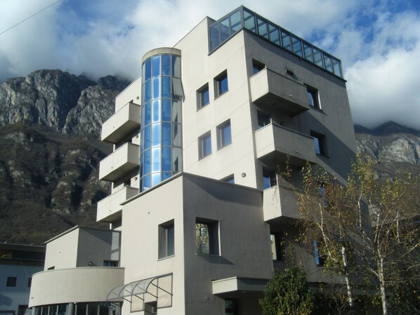 Façade de l’hébergement