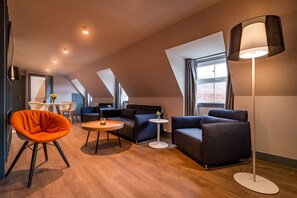 Suite, Mountain View | Living area | TV - Sligachan Hotel (Minginish)