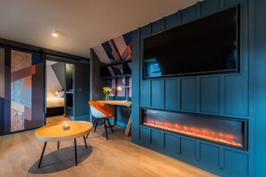 Suite, Mountain View | Living area | TV - Sligachan Hotel (Minginish)