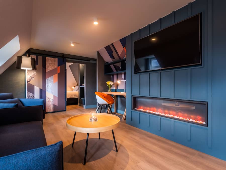 Svit - utsikt mot bergen | Gratis wi-fi och sängkläder