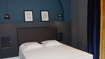 Individually decorated, desk, blackout curtains, soundproofing