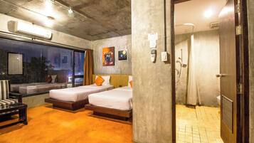 Rom – deluxe | Bad | Dusj, håndklær, såpe og sjampo