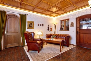 Àrea amb seients del vestíbul