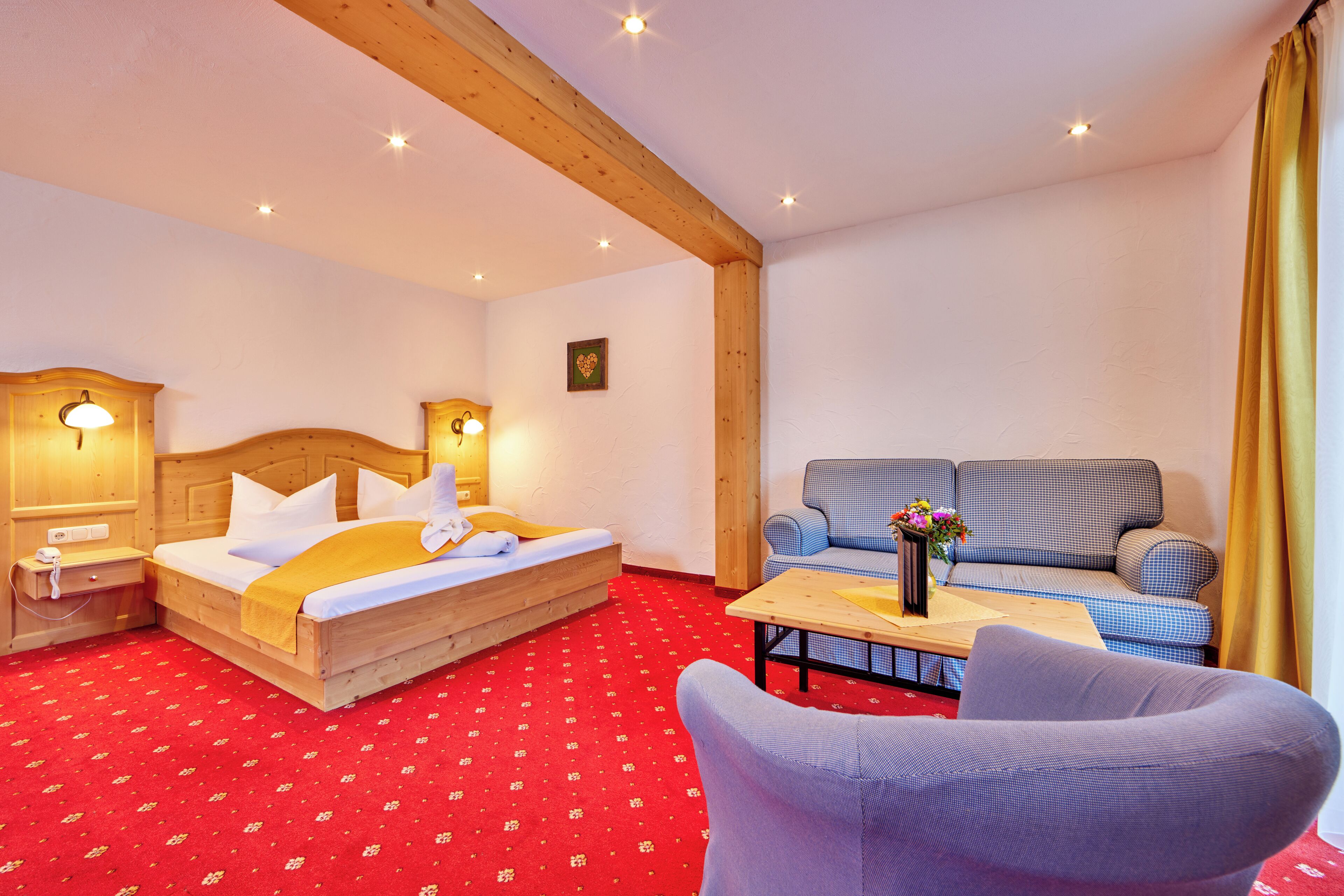 junior suite, 1 queen bed with sofa bed, balcony | minibar, in-room safe, desk, free wifi