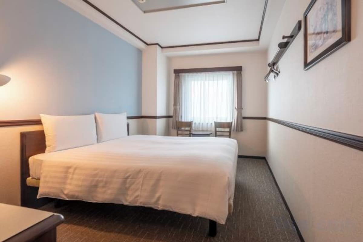 Down comforters, in-room safe, blackout drapes, WiFi (free)